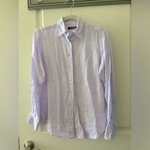 Ralph Lauren Soft Purple Linen Shirt